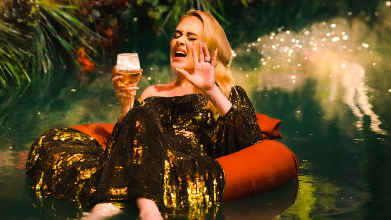 Adele Makes A Lazy River Look Glam In 'I Drink Wine' Music Video ...